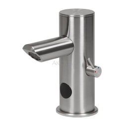 Bateria umywalkowa ze stali nierdzewnej z mieszaczem 24 V SLU 92N