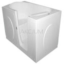Wanna siedząca z drzwiami ELEGANT 1400x680mm